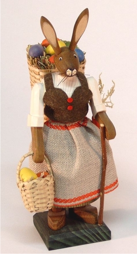 Osterhasenfrau