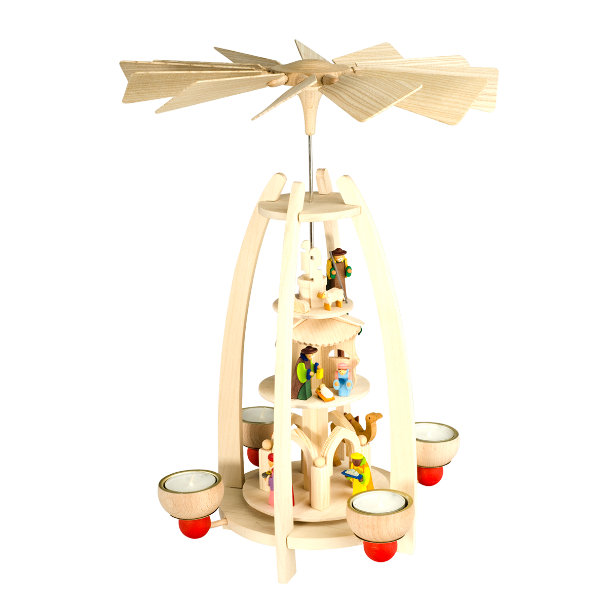 Pyramide Christgeburt, 3 Etagen