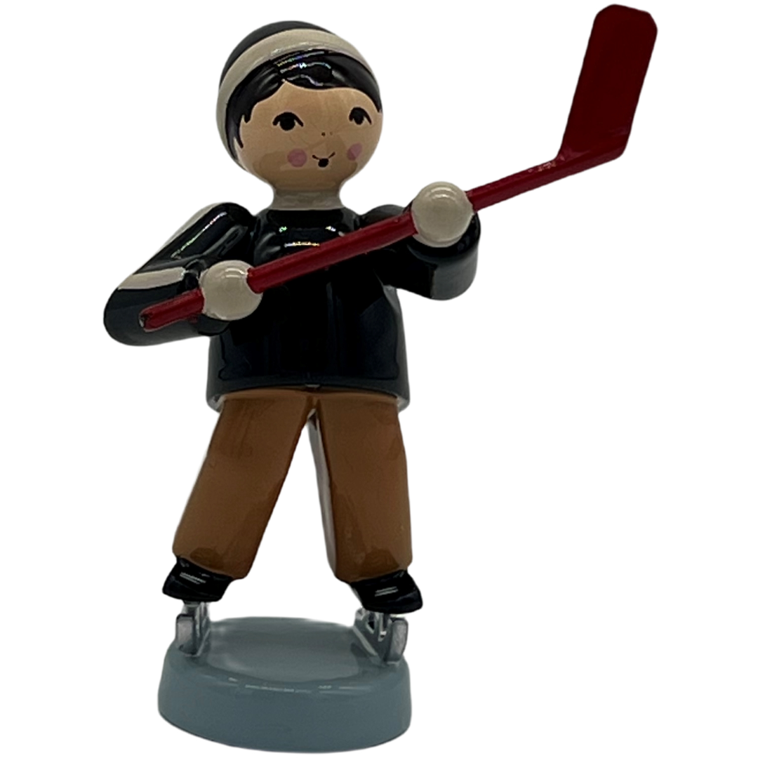 Eishockeyspieler, braun