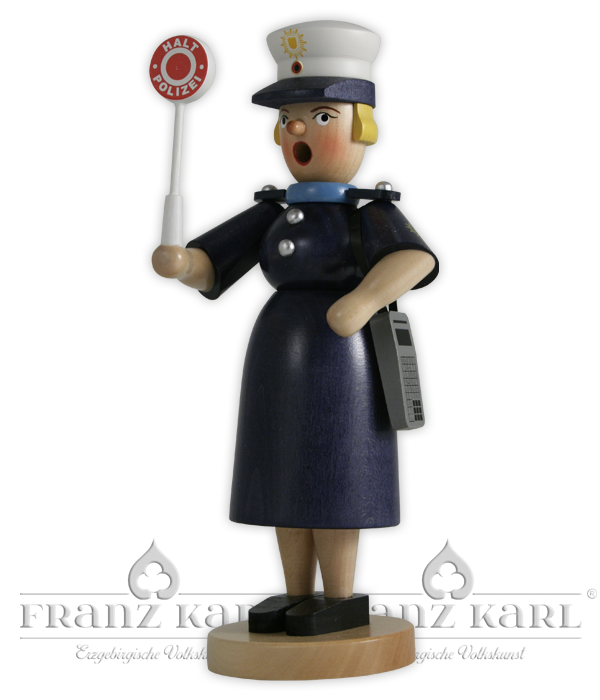 Räucherfrau Polizistin