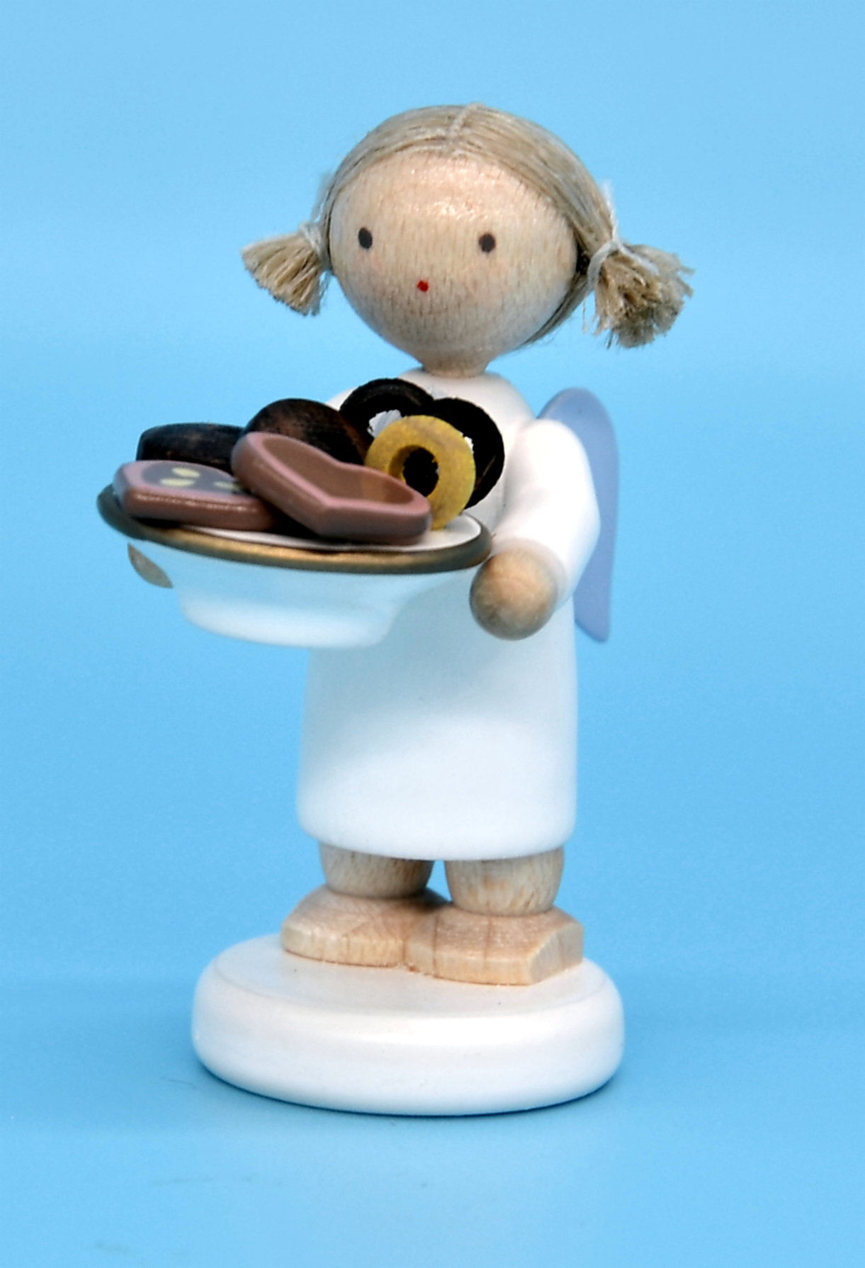 Engel mit Weihnachtsgebäck
