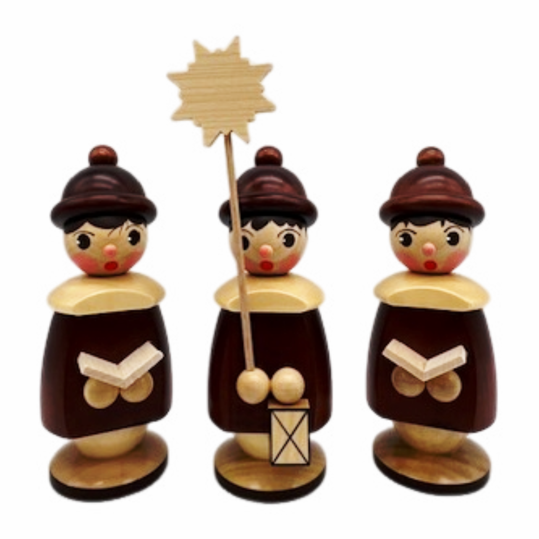 3 Kurrendefiguren - 14,5 cm