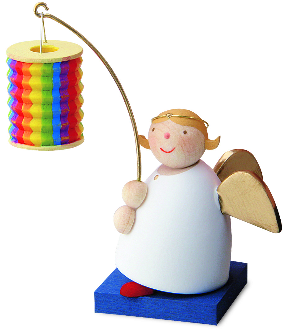 Schutzengel mit Mondlampion