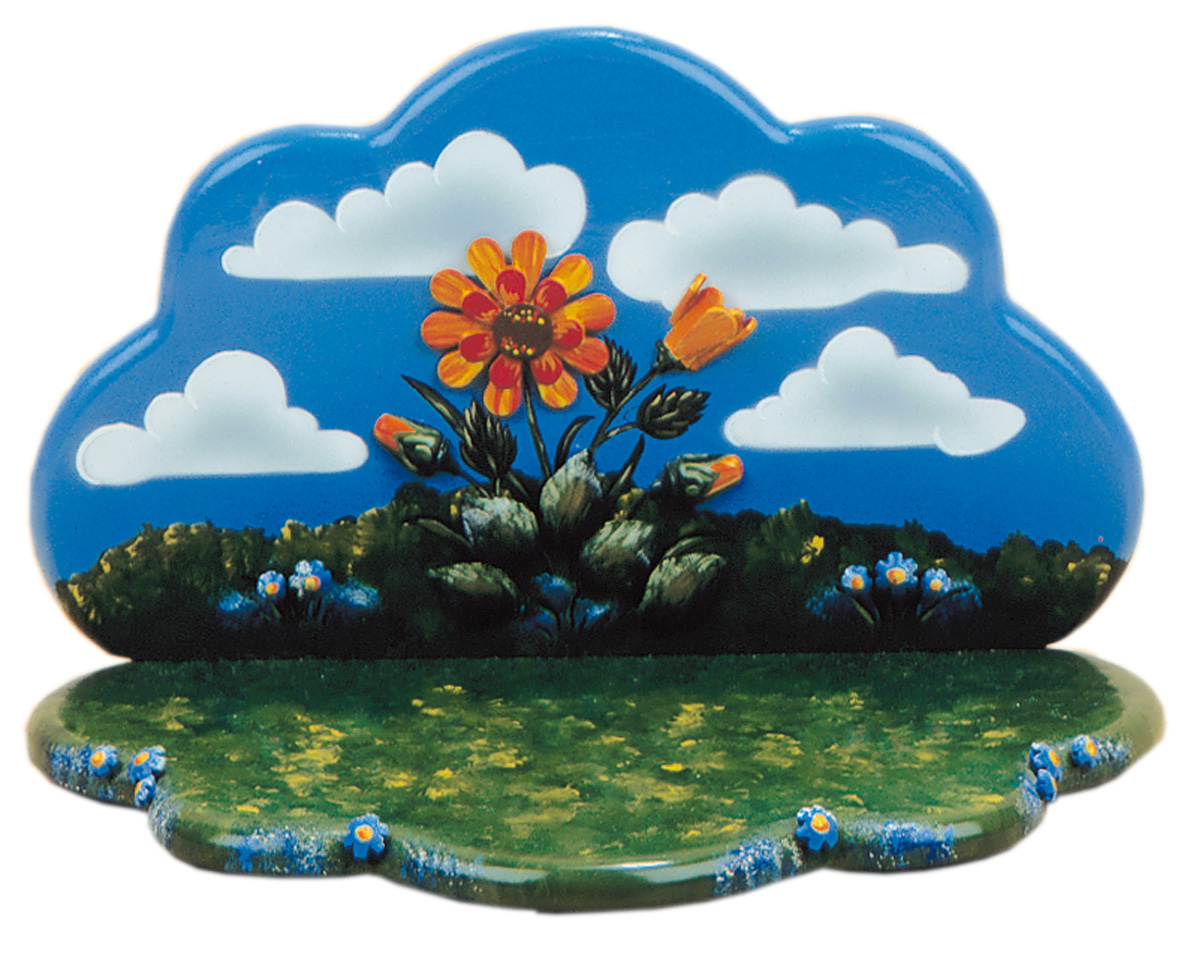 Sommerwiese m.Blumenhimmel 23x16x15