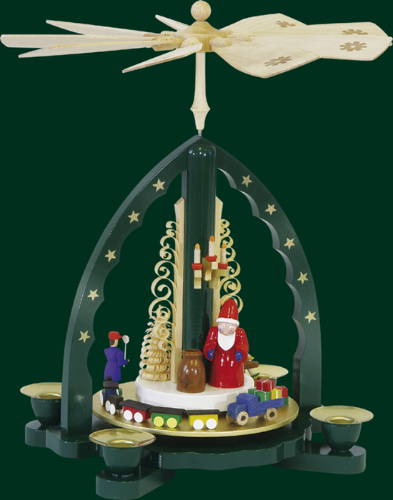 Pyr. Weihnachtsmann, grün