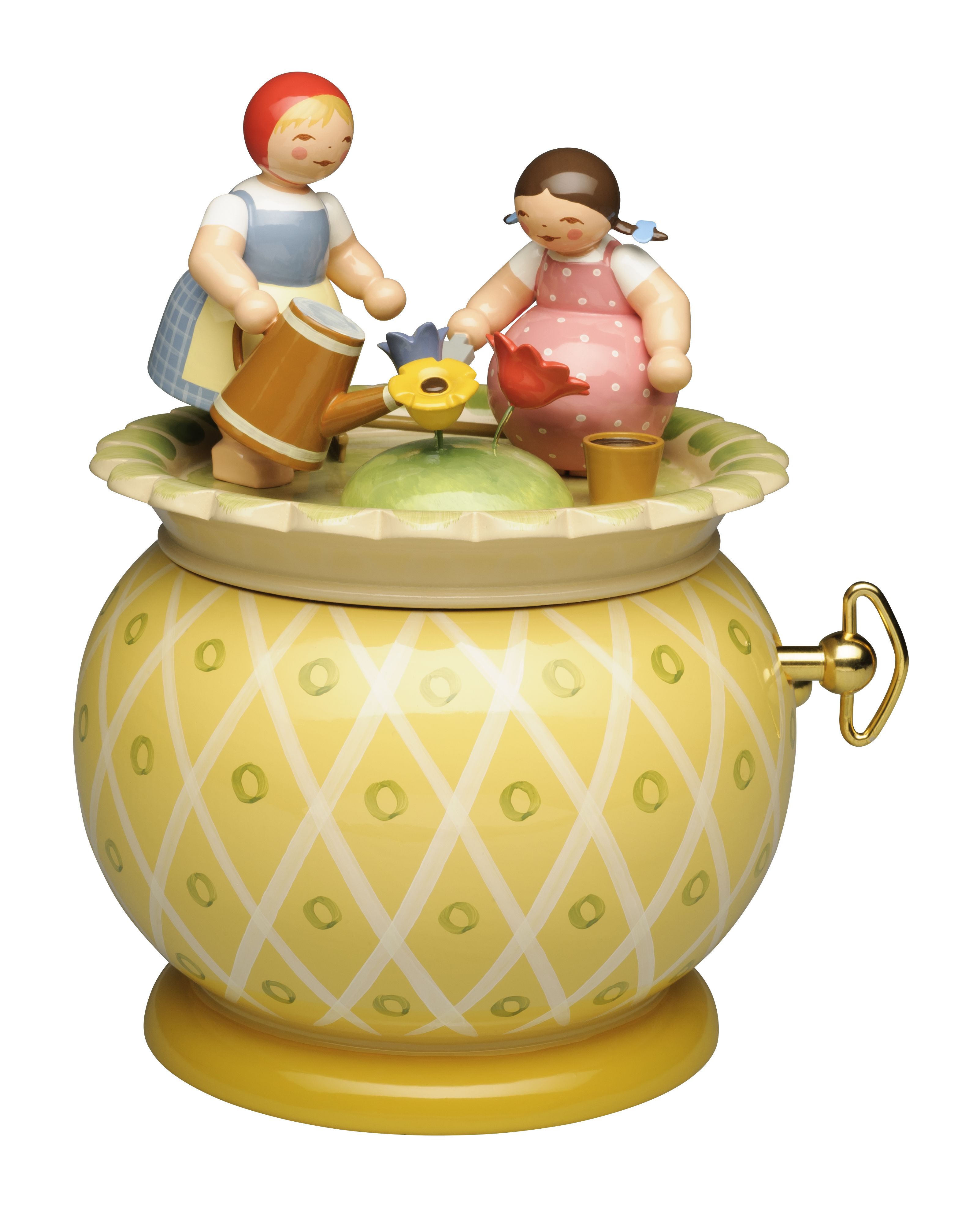 Spieldose "Zwei Mädchen"