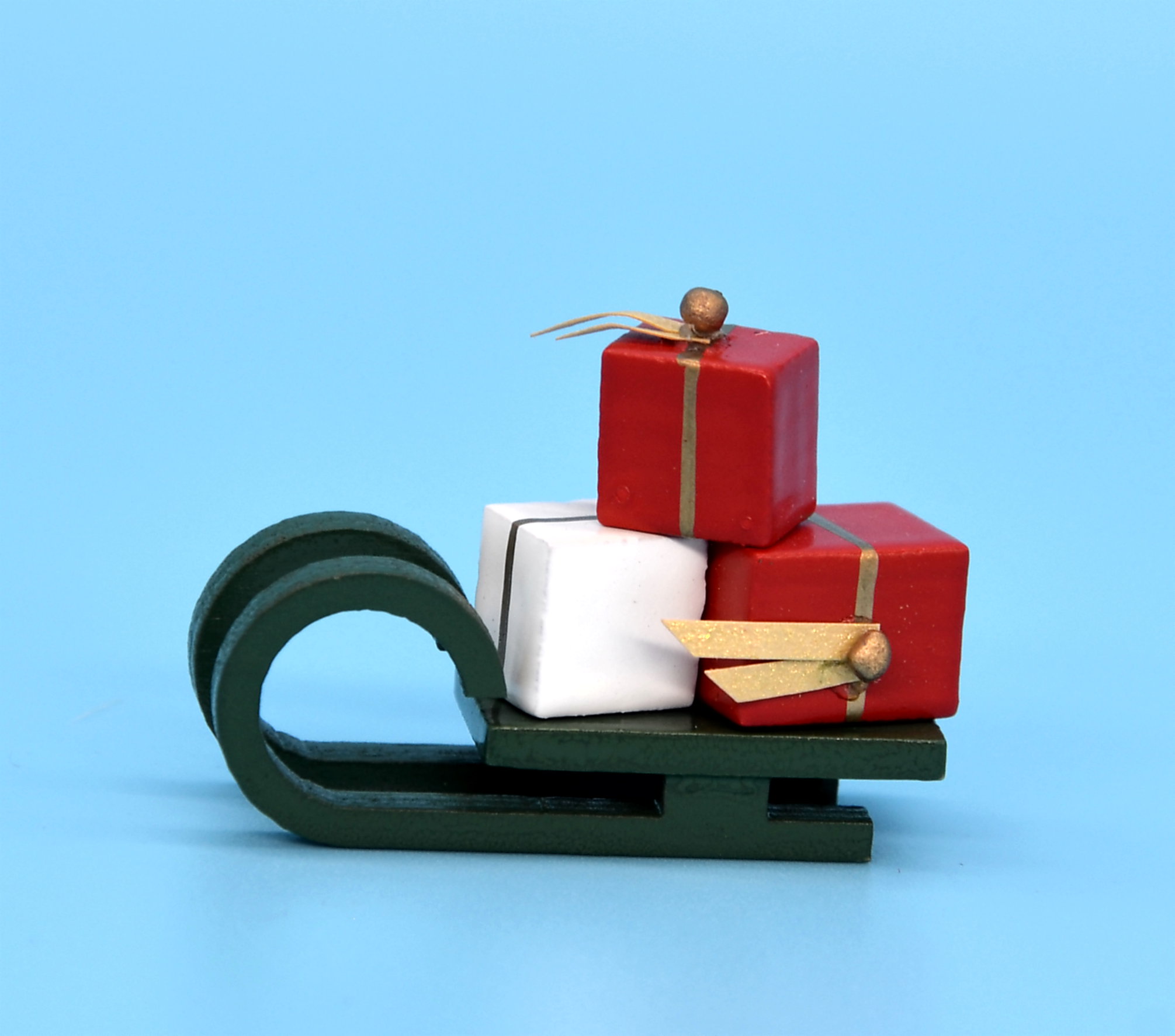 Schlitten mit Geschenken