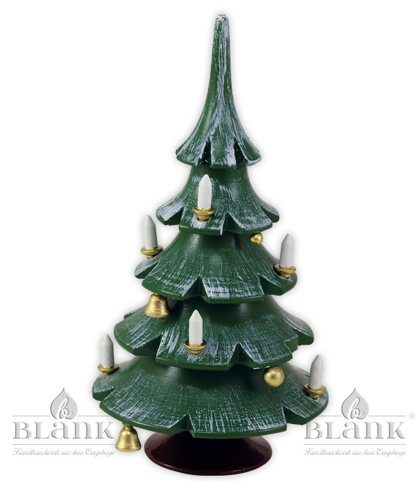 Weihnachtsbaum mit Glöckchen, farbig