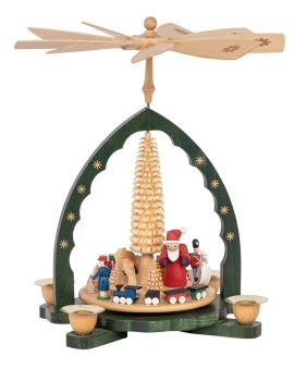 Pyramide Bescherung, grün
