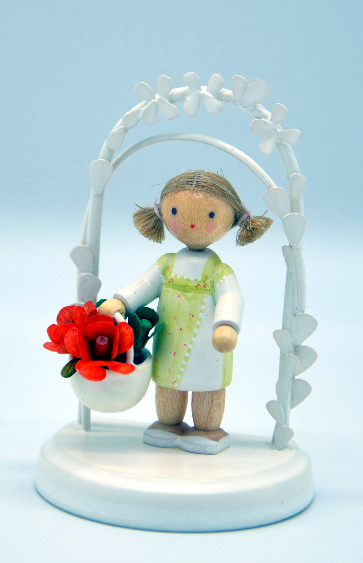 Geburtstagskind mit Rosen