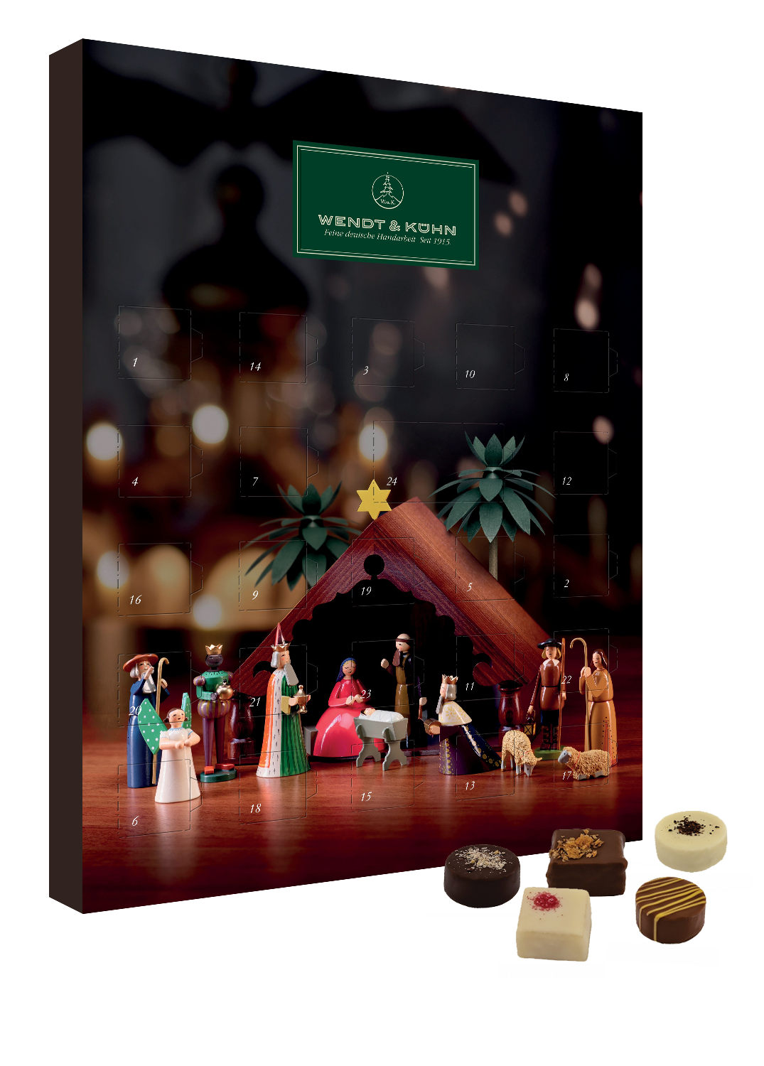 Adventskalender 2026, mit Figur