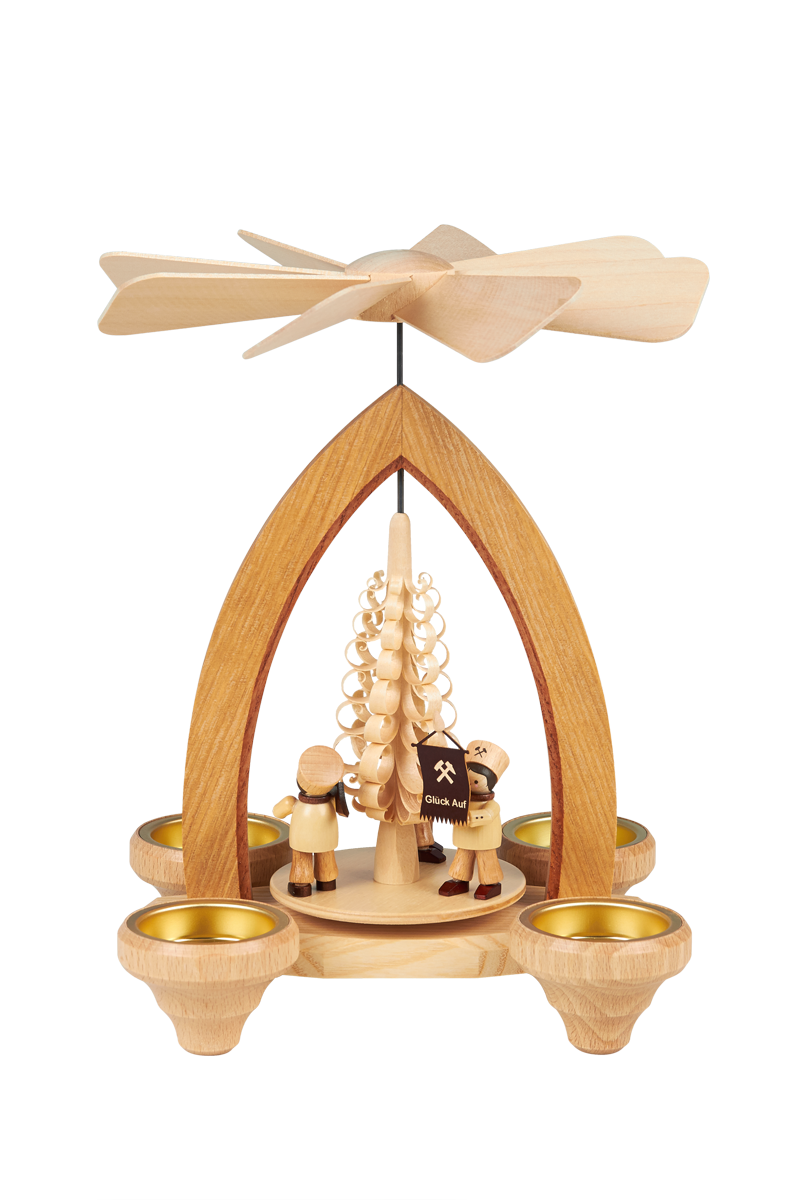 Teelichtpyramide