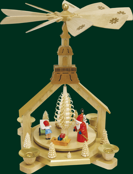 Pyramide Kirche, Bescherung