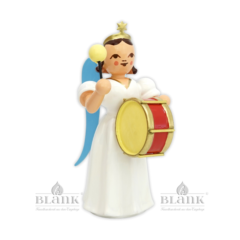 Langrockengel mit Pauke, farbig