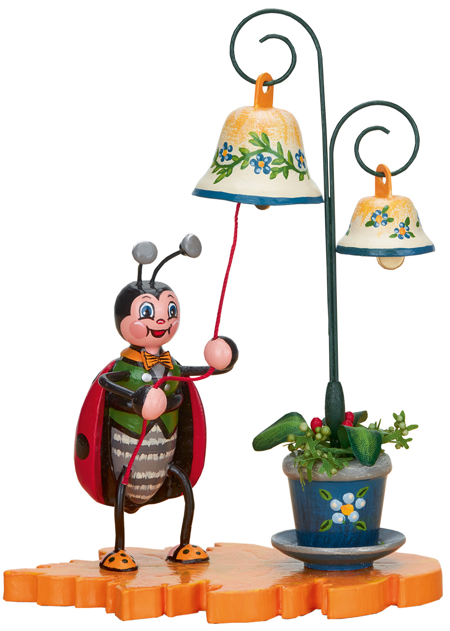 Marienkäfer mit Glockenspiel