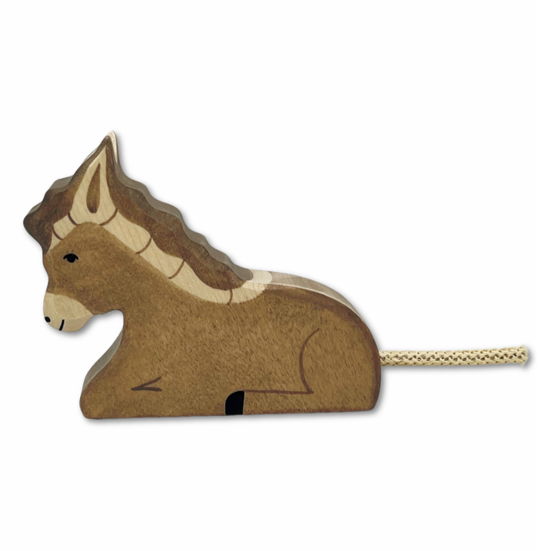 Esel, liegend Esel, liegend