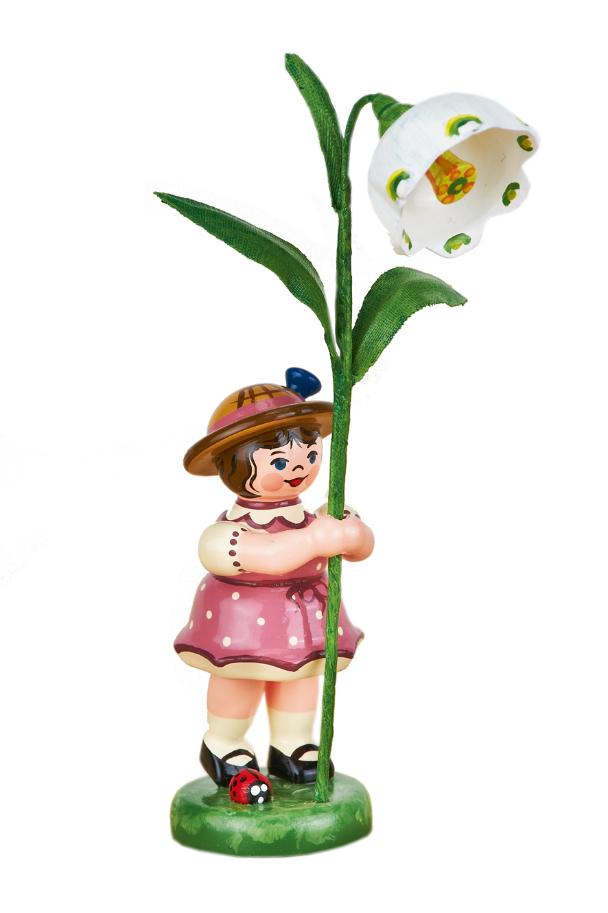 Blumenmädchen mit Märzenbecher