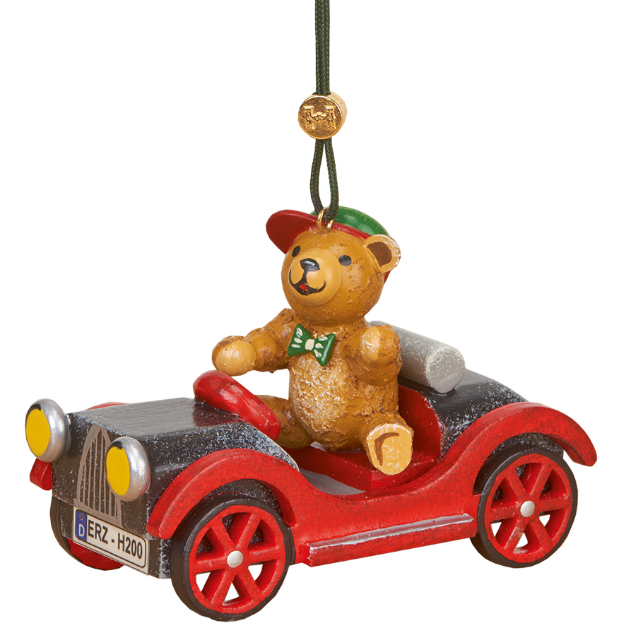 Baumbehang - Auto mit Teddy
