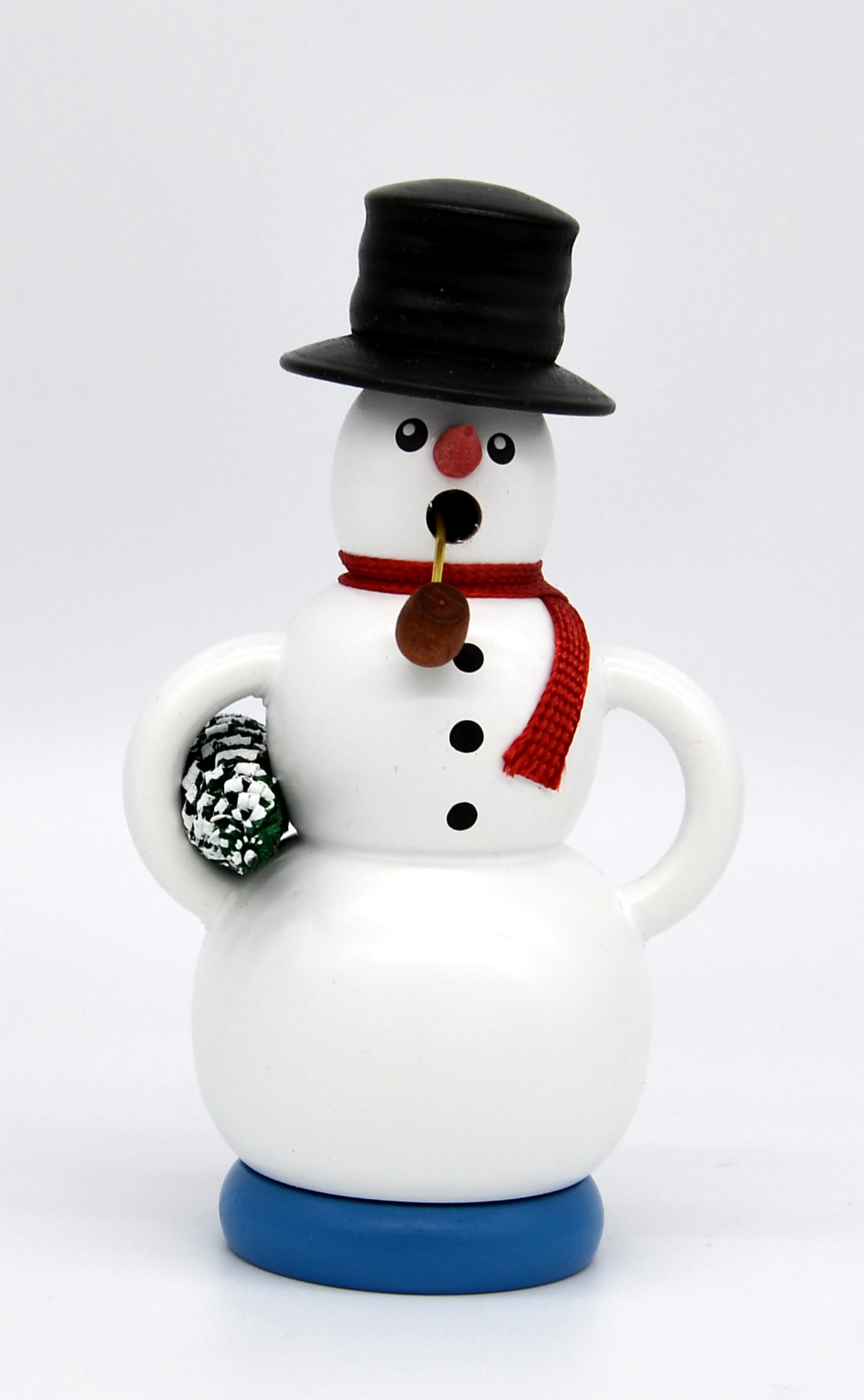 Räuchermann Schneemann m. Bäumchen