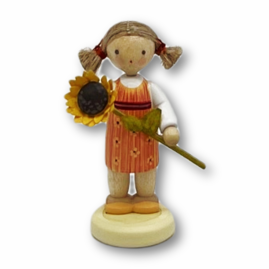 Mädchen mit Sonnenblume