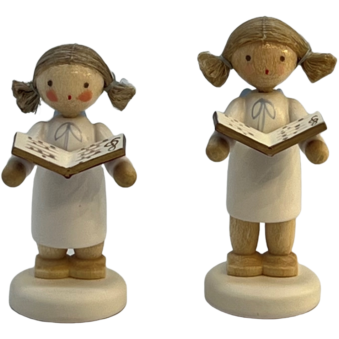 Engel mit Notenbuch