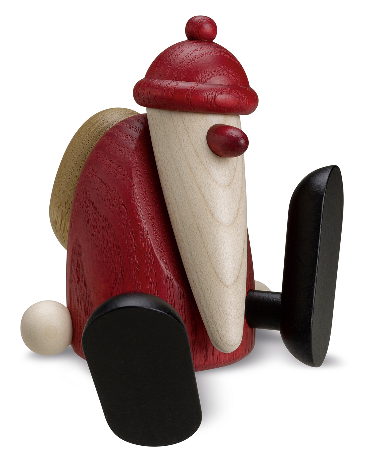 Weihnachtsmann sitzend / tanzend