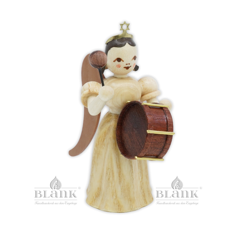 Faltenlangrockengel mit Pauke