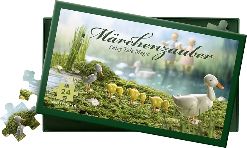 Märchenpuzzle "Das hässliche junge Entlein"