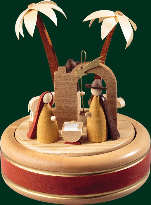 SD Christi Geburt, 22-st. Spw. Stille Nacht, neues Naturholzdesign