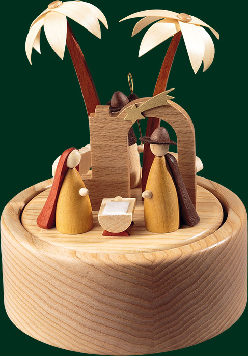 SD Christi Geburt, 22-st. Spw. Stille Nacht, neues Naturholzdesign