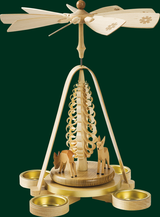 Pyramide Rehe für Teelichter
