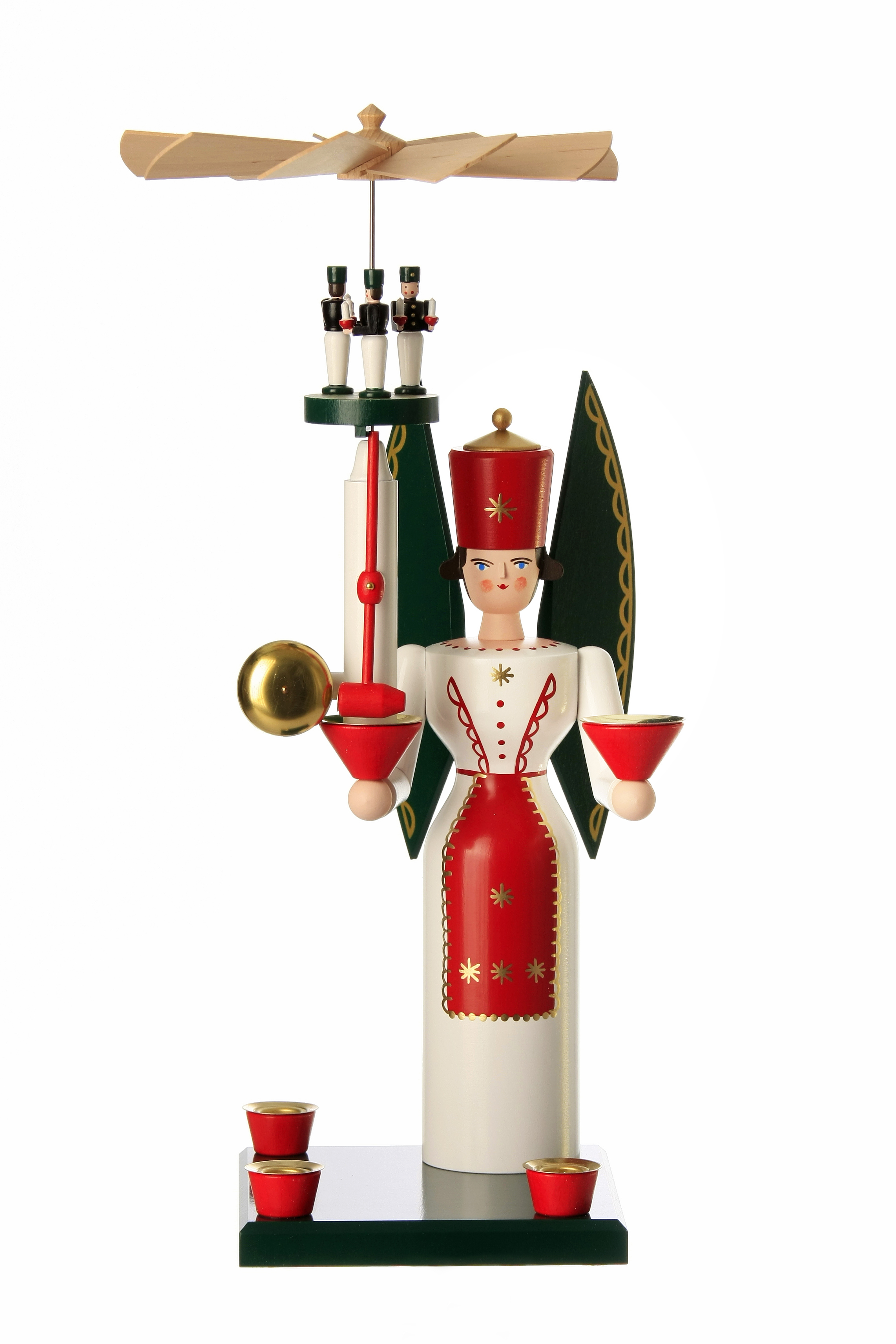Glockenengel, farbig