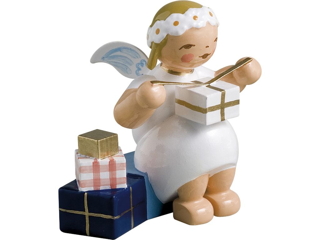 Margeritenengel mit Geschenken 